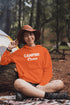 C & Win Sports Camping Crew Hoodie ( Double Sided) Orange / S - C & Win Sports